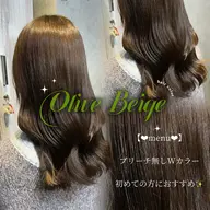 【🩷ྀི平日限定🩷ྀི】透明感ワンカラー＋カット＋シルクコーティングトリートメント🪽