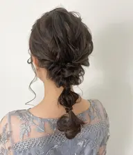 アイサロンですが、ヘアセットもしています🌱　¥3,300​〜​早朝ok❕予約時にご相談下さい☺︎