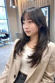 顔周りカット✂️巻き仕上げ⭕️¥3,300→¥1,650