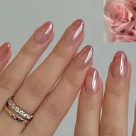 パーツ2つ無料✨️【自他店オフ無料】ちゅるちゅるオーロラグラデーションネイル🩰🌹