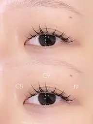 🌸3月・4月クーポン🌸まつエク100本【ナチュラルに盛れる目に】《オフ込み》