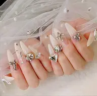 ⭐️【チップスカルプ長さ出し】ロングLL（6000種類のパーツ無制限つけ放題¥17.980