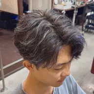 【メンズ限定】⚡️雰囲気激変💪メンズカット➕ハイライト➕カラー⚡️