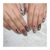 ジェルネイル、パーツアートやり放題