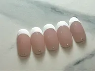 🐣バーチャルフレンチ(スキンカラー+フレンチ)パーツなし