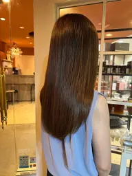 【年越し前に艶さら髪に💫】骨格矯正カット+髪質改善ストレート+選べる髪質改善オージュアトリートメント✨