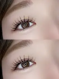 【エクパ】エクステ120本＋パーマ