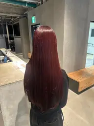 🍎フルカラー + カット+ ハホニコ 3stepトリートメント✨【プチヘッドスパ付】