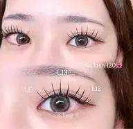 【3名様限定モデル募集中‼️ L or LDカール🎀】 フラットラッシュ 100本💛