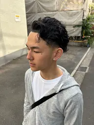 スパイラルパーマ