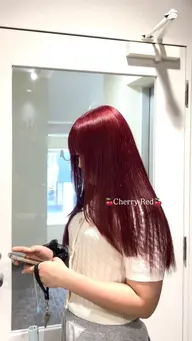 🎀毛先カット+全頭ブリーチ+フルカラー+保湿トリートメント