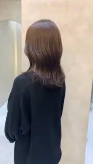 【カットなし】髪質改善inケアカラー(白髪染め可)+3stepTR ¥9900