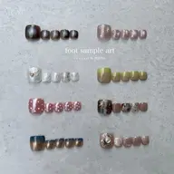 新規限定🌿[オフあり]FOOT👣毎月限定☆サンプルアートコース💫 フットバス付