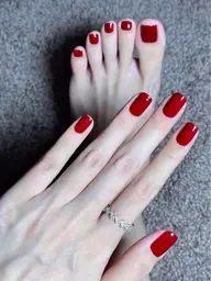 夏限定🌻同時施術🆗ハンド&フットネイル ✨ワンカラー セット