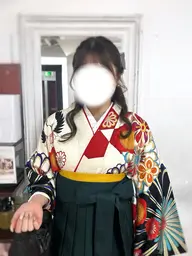 ✨卒業式🌸 袴 着付け＋ヘアセット✨早朝予約⭕️