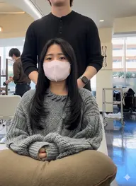 似合わせでつくるあなたのレイヤーカット💇+ナノバブルケア🫧+スタイリングレクチャー😊