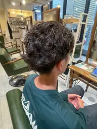 メンズカットパーマ！