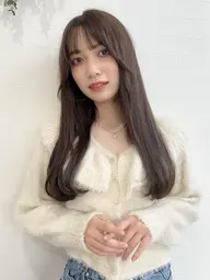 ✨️トレンドデザインカット+透明感カラー+3STEP 高保湿トリートメント✨️