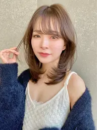 【❣️ブリーチなし高発色❣️】似合わせカット➕高保湿カラー➕高保湿スチームTR