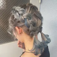 🧡ブリーチ🧡＋オンカラー＋2stepトリートメント