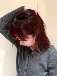 🎄2月限定メニュー🎄艶カラー➕髪質改善トリートメント