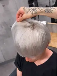 【🫧複雑履歴対応】ケアブリーチでつくるホワイトベース🤍