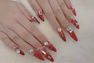 初回ソフトジェルオフ無料★ワンホンネイルチップ長さだし120分やり放題¥14000 →¥9086