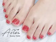 ≪オフ込≫フットネイルワンカラー💅🏻パラジェル変更+¥550✨