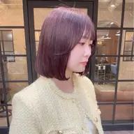 《♡minimo限定♡》透明感カラー➕髪質改善2stepトリートメント🫧