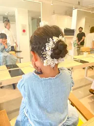 [必ずお電話下さい📱小学生限定🎒]卒業式の袴着付け+ヘアセット(編みおろし・まとめ髪)✨