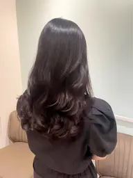 コテ巻き風パーマ＆内部補修トリートメント