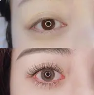 お試し/パリエク/アンドヘルシー（ポイントLEDフラットラッシュ30本+パーマ）