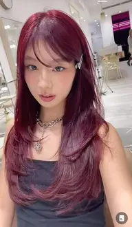 【🩰韓国トレンドカット🩰】レイヤーカット➕オリジナルトリートメント➕コテ巻きセット🎀🩷