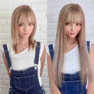 【世界最高品質】ダイヤモンドプルエクステ60本＋ダメージレスカラー＋トリートメント🏅