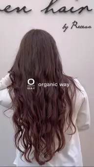 海外風ヘアカット+Ｏway Hcolor + davinesシャンプー・コンディショナー