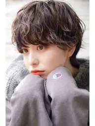 平日20時（ショート限定🌱）レディースカット＋ケアパーマ募集✨トリートメント付き