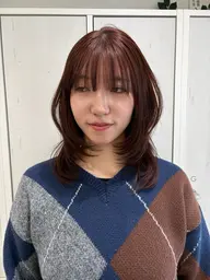 大人気レイヤーカット＋簡単スタイリングレクチャー付き🎀