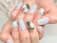 ❤︎オフ込、1番人気🌟トレンドな指先になれるアート4本つけ放題し放題デザイン持ち込み可【自爪4mm以内】 ❤︎