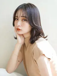 🎶前髪パーマ＋カット＋カラー＋トリートメント✂