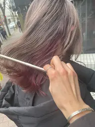 ☆ダブルカラー☆(ケアブリーチ)