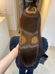 ✨縮毛矯正(全頭リタッチ)✨➕カット/髪質改善