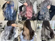 地毛を残したインナーカラー