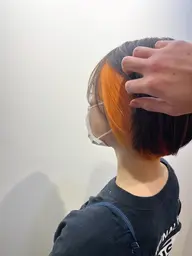 インナーカラー(ブリーチ込み)＋トリートメント🤩