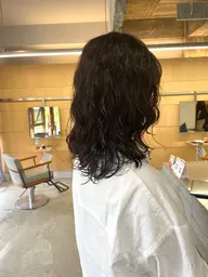 【女性限定🌼】デザインカット+パーマ+オージュア2stepトリートメント¥14300