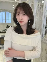 【OPEN記念価格】似合わせカット✂️➕透明感カラー🫧➕Aujuaトリートメント💭🤍