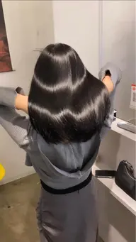 ✨ワンランク上の美髪✨ケアカラー+ヘアエステ✨＃暖色カラー＃髪質改善＃韓国風