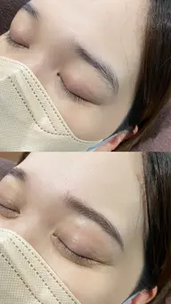 美眉✨アイブロウスタイリング 《眉ワックス》＋ハリウッドブロウリフト(パーマ)＋メイク付き