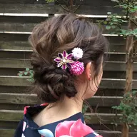 【 特別な日に🤍素敵な一日を過ごせるように🧸】ヘアアレンジ