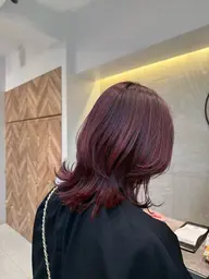 [16時半最終受付]カラー(暖色系のカラー限定)＋Aujua2stepトリートメント