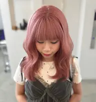 リタッチブリーチ＋オンカラー＋トリートメント🎀